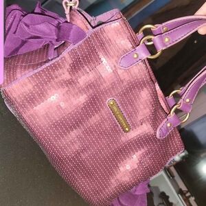 Juicy Couture Pink Sequin Shoulder Bag